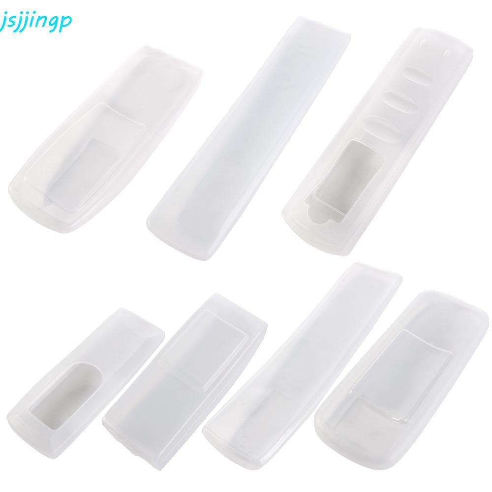 JSJJINGP ฝาครอบเครื่องปรับอากาศ Anti-fall สมาร์ททีวีกันน้ํากันฝุ่นโปร่งใสลื่นรีโมทคอนโทรล Protctive Case