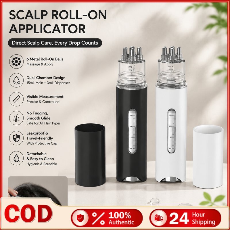 Scalp Applicator Liquid Comb Hair Growth Treatment Head Massager Anti Hair Loss Scalp Care เครื่องมื