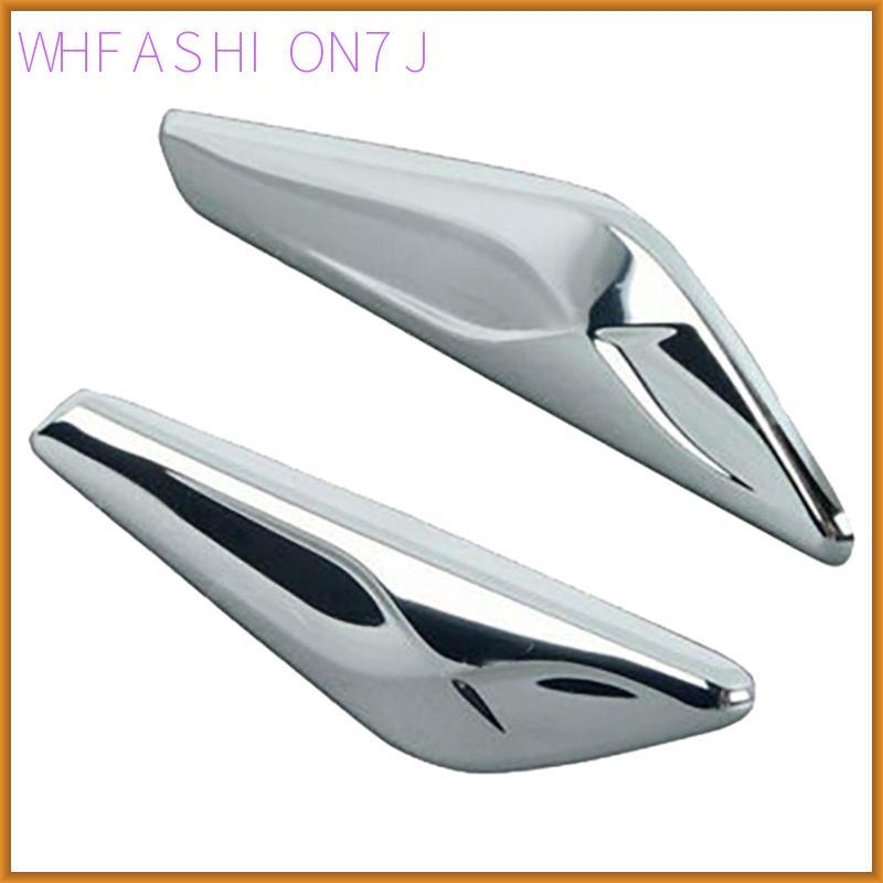 [whfashion7j] Auto Fender Finisher Trim Chrome Side Marker Assembly บังโคลนรถสําหรับ X4 F25 F26 5111