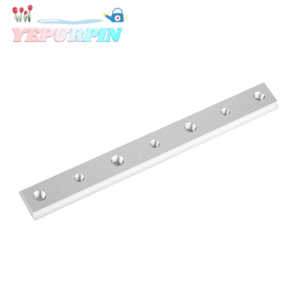 YEPURPIN Miter Track Jig, 30 / 45 ประเภท 100/200/300 mm T Slot Miter Track, สําหรับ T สกรูอลูมิเนียม