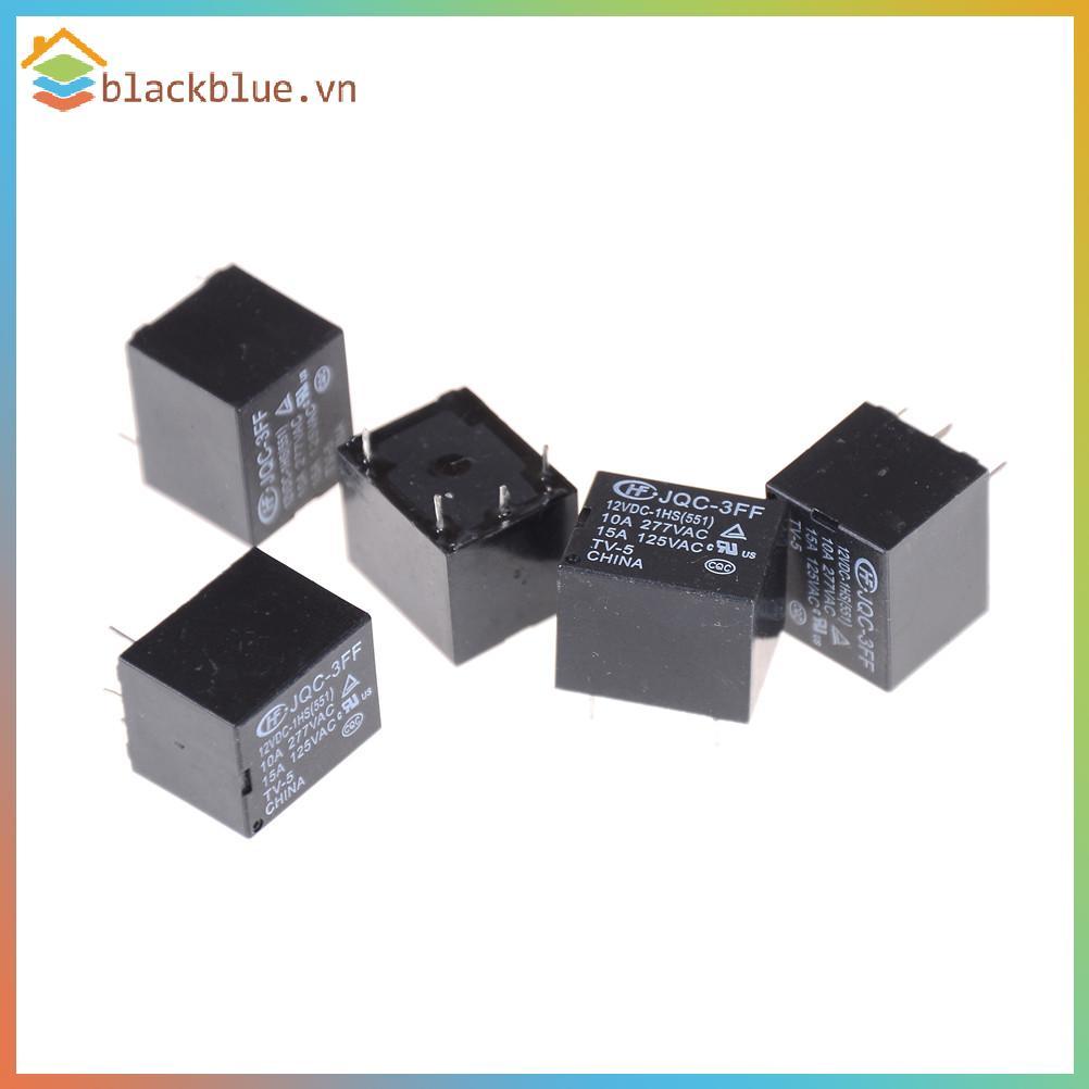 BBLUE 5 ชิ้น 12VDC SRD-S-112DM 15A 125VAC 4Pins คอยล์รีเลย์
0
0
0
0
0 .
