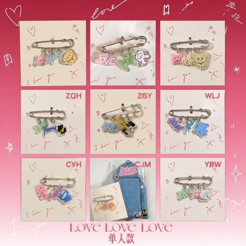 TF Family Running รุ่นที่สี่ อย่ายังไม่ได้เปิด Zuo Qi Letter Zhang Guiyuan อะคริลิคอย่า