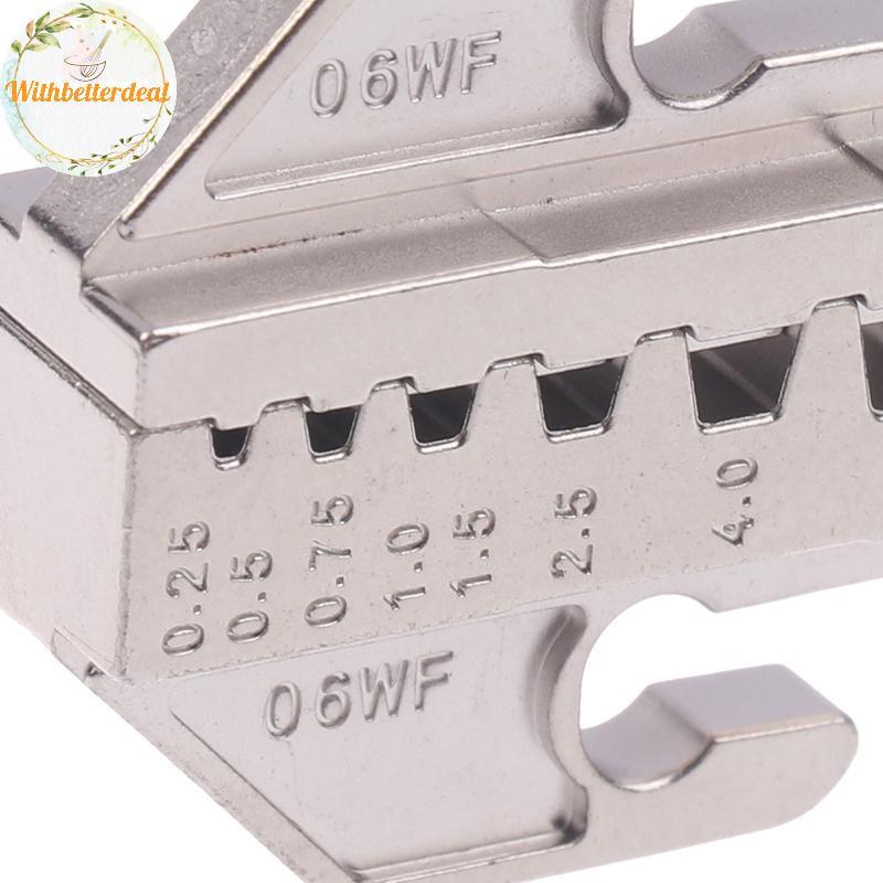 Withbetter SN CRIMPING เครื่องมือคีม Crimp Jaw 4 มม.SN-SN-2546B/02C/6/58B/58BS/06WF/2549/48B ใช้สําห