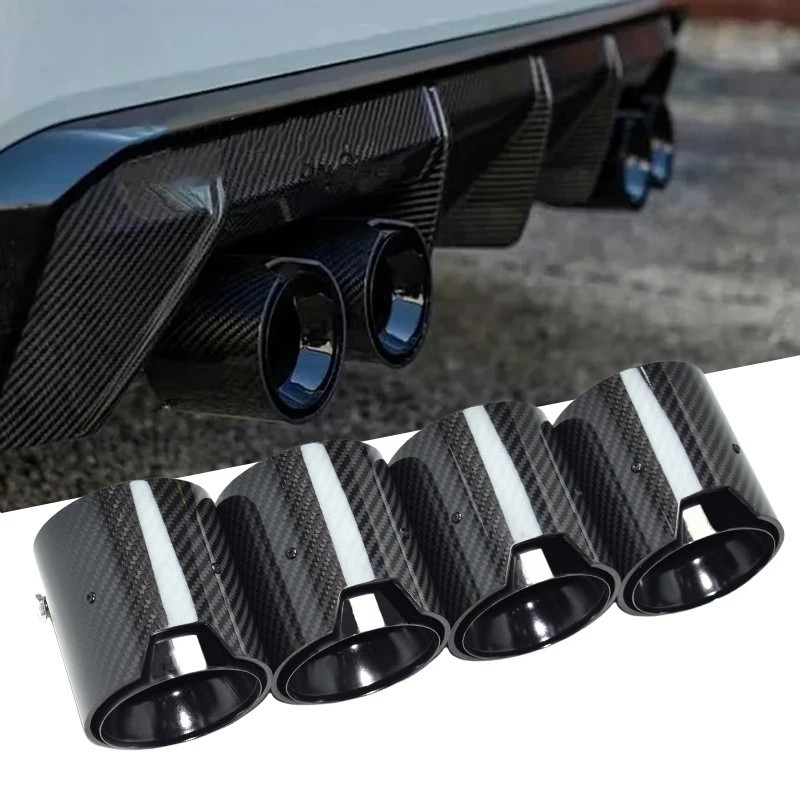 FIS9 ของแท้ DEX คุณภาพสูงคาร์บอน SUS304 ท่อไอเสียท่อไอเสียสําหรับ BMW F80 F82 F83 F84 F87 M2 M3 M4 M