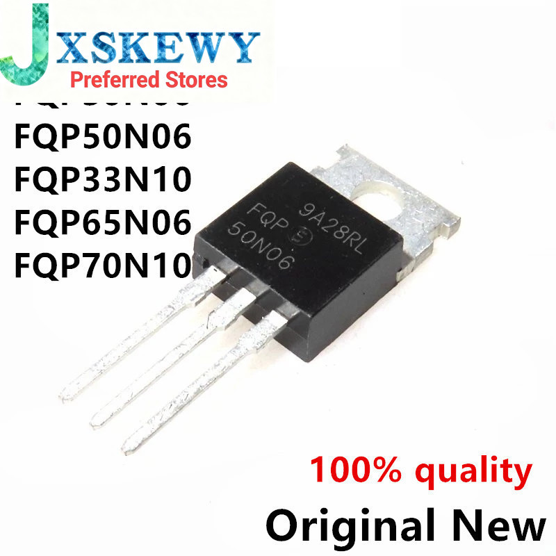 สินค้าใหม่10PCS FQP50N06 TO220 50N06 TO-220 FQP30N06 30N06 FQP33N10 33N10 FQP65N06 65N06 FQP70N10 70