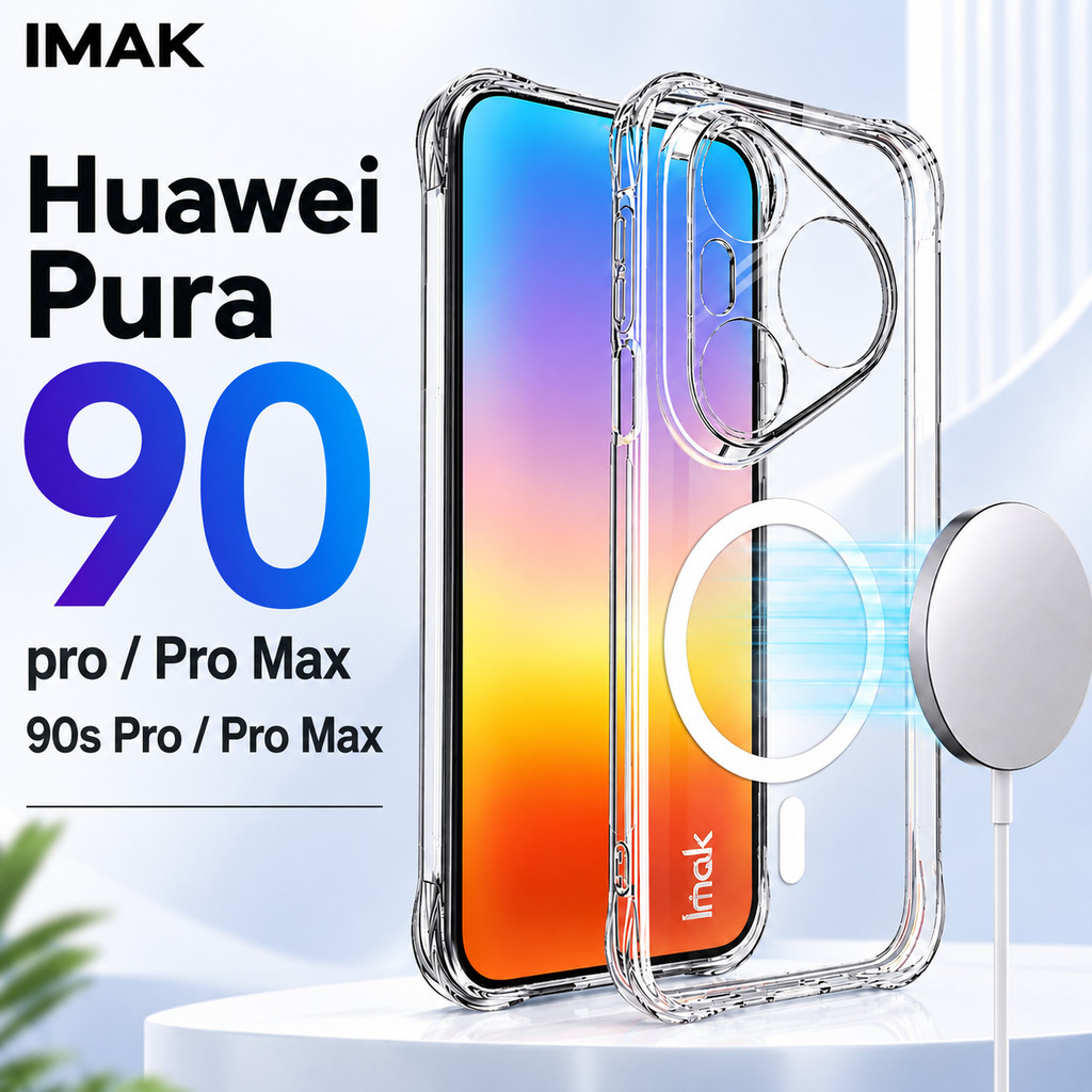 เคสแม่เหล็ก สำหรับ Huawei Pura 90 90s Pro Max กันกระแทก TPU CA0003