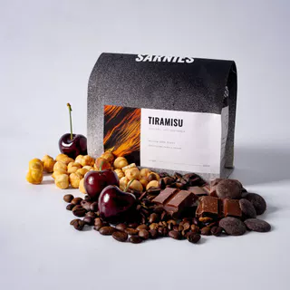 ทีรามิสุเบลนด์ Sarnies Coffee Tiramisu Blend | Medium Dark Roast | Dark Chocolate, Hazelnut, Caramel