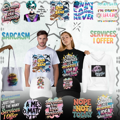 คําคมตลก Series 2.0 DTF สติ๊กเกอร์ถ่ายเทความร้อน HD พิมพ์เหล็กง่ายสําหรับ TShirt Tote Bag Banner