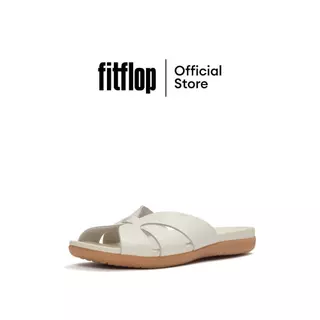 FITFLOP SOLAY WATERPROOF-LEATH WOVEN S รองเท้าแตะผู้หญิง รุ่น A6A-477 สี BEIGE