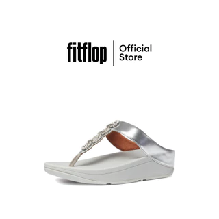 FITFLOP COMM-FINO SPARKLE TOE-THONGS รองเท้าแตะแบบหูหนีบผู้หญิง รุ่น CC6-011 สี Silver