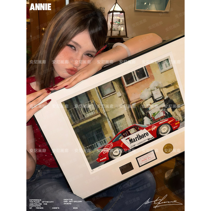 ภาพตกแต่งกล่องมิเตอร์ไฟฟ้า รุ่นใหม่ 2026 Anni Gallery รถสปอร์ต Porsche J รุ่น Marlboro ลิมิเต็ดอิดิช
