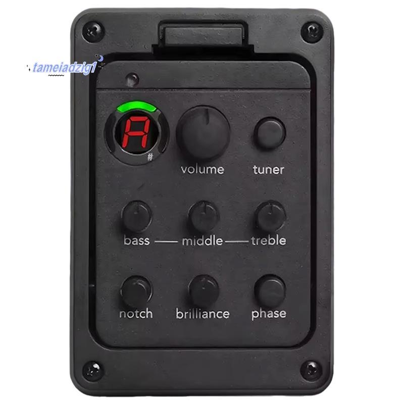 201 ปิ๊กอัพกีต้าร์ Pickup Preamp EQ จูนเนอร์ Mic Blend Preamp สําหรับ Fishman