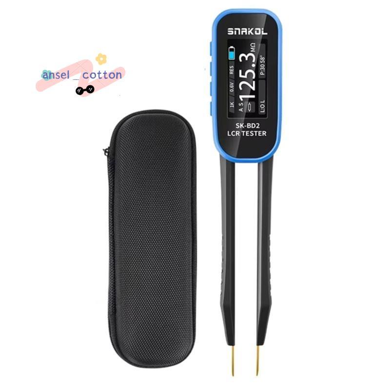 SK-BD2 สะพานดิจิตอลสมาร์ท Tweezer Meter Tester สําหรับ SMD ส่วนประกอบความต้านทานการทดสอบ Capacitance