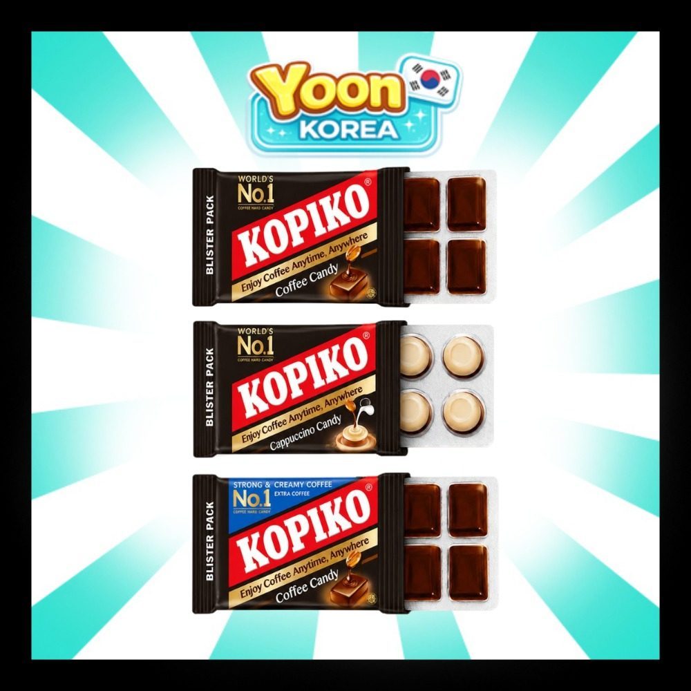 Kopiko Coffee Candy Blister Packaging 32g มีในสต็อกในเกาหลี ส่งตรงจากเกาหลี