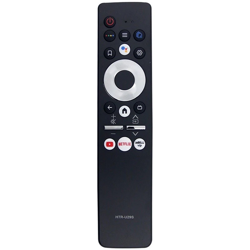 ใช้งานร่วมกับ Haier TV H50K6UG H55K6UG H65K6UG LE43AQT6610FG H75S5UG H70D6UG เสียงรีโมทคอนโทรล HTR-U