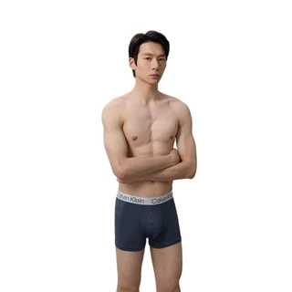 CALVIN KLEIN กางเกงในผู้ชายแพ็ค 3 ชิ้น Microfiber Stretch Chromatic ทรง Trunk รุ่น NP2741O GB9-สี MultiColor
