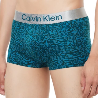 CALVIN KLEIN กางเกงในผู้ชาย Brushed Micro Jersey ทรง Low Rise Trunk รุ่น NB4127 0NC-สีฟ้า