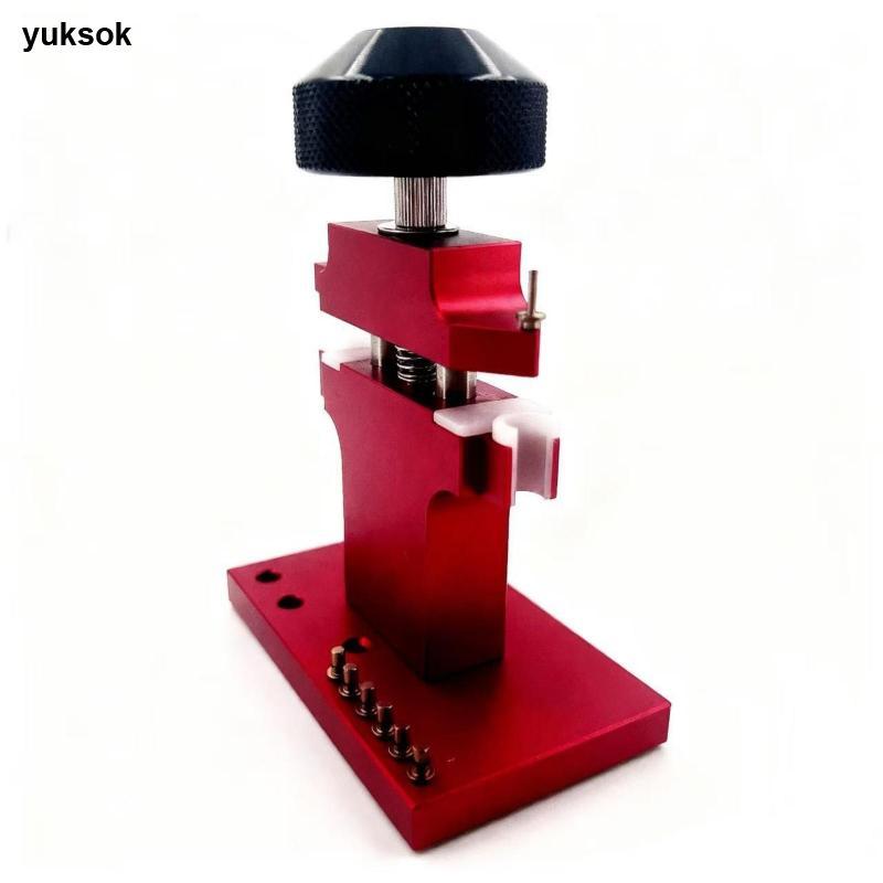 [yuksok] Bench-Top Watch Crown Tube Remover นาฬิกาโลหะ Crown Tube ใส่ Remover Secure Grip Compact สํ
