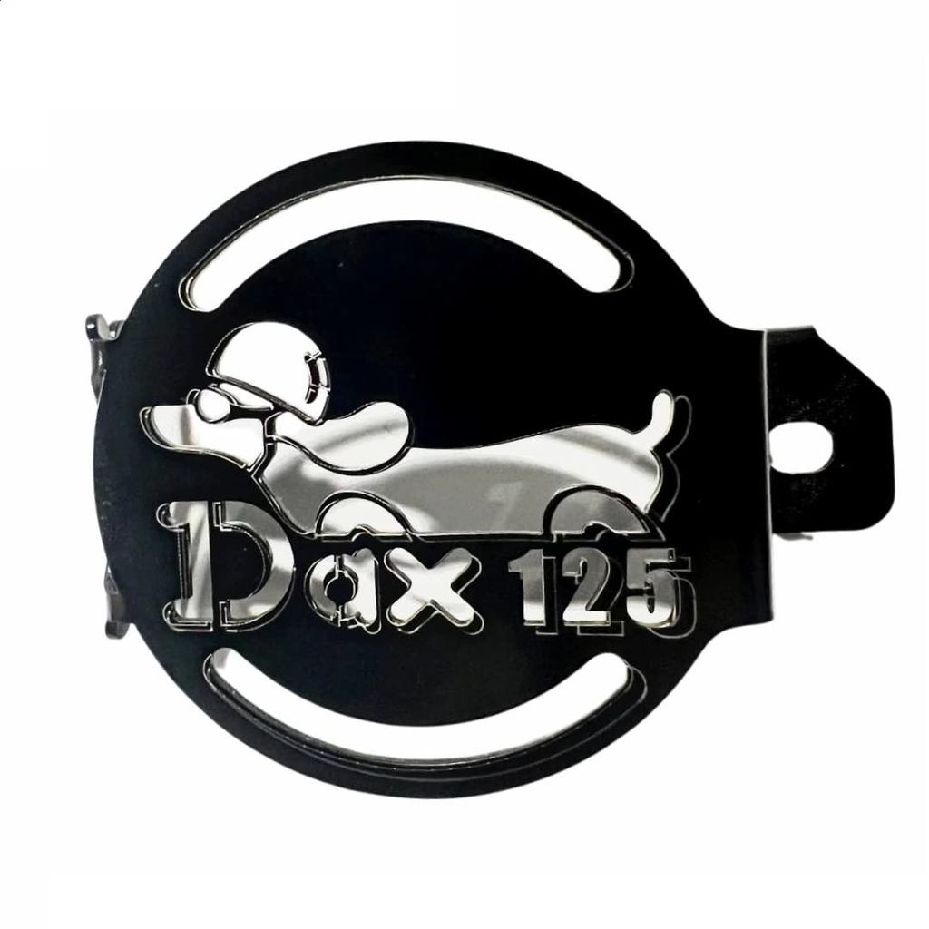 ฝาครอบแตร UDOM KARNCHANG สำหรับ Honda Dax ST125 สีดำ | UDOM KARNCHANG Horn Cover for Honda Dax ST125