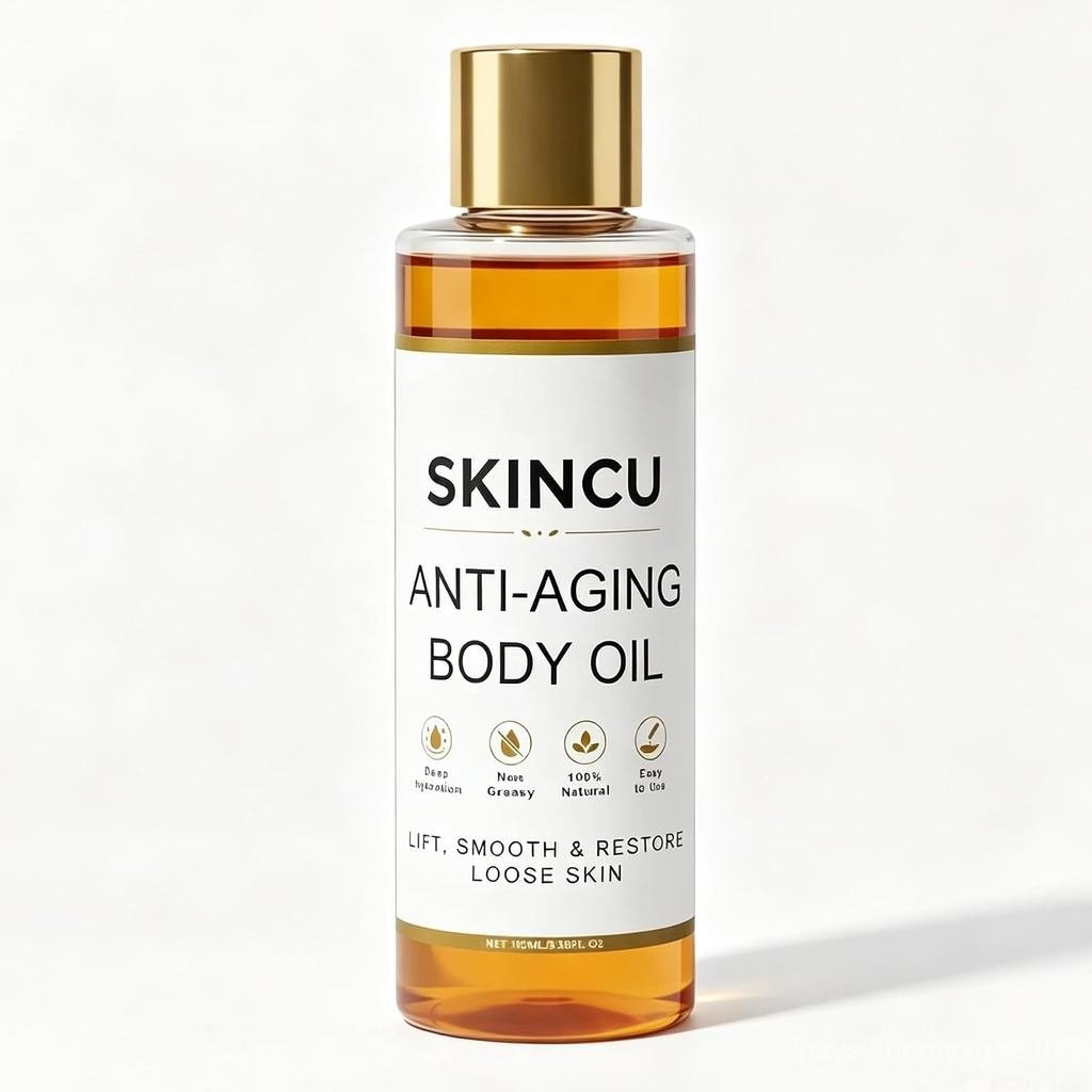 HEARTLEAF ku Anti-Aging Body Oil - น้ําหนักเบา, Fast-Absorbing Glow Oil สําหรับใบหน้า, แขน, Belly & 