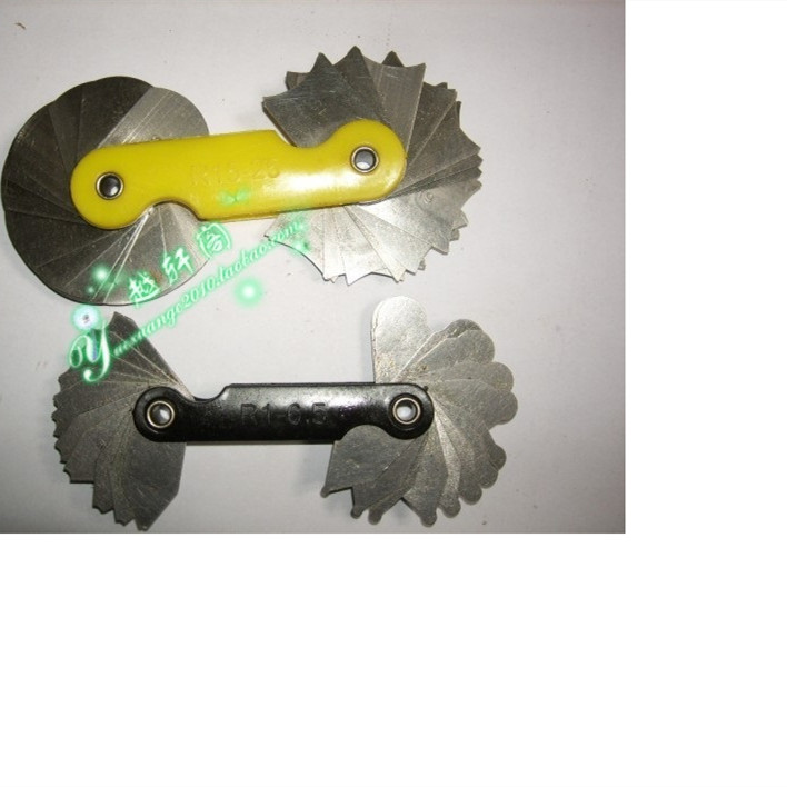 Radius Gauge R1-6.5 R7-15 R15-25 R26-80 R Gauge Radius Template Radius Gauge เทมเพลตเกลียว