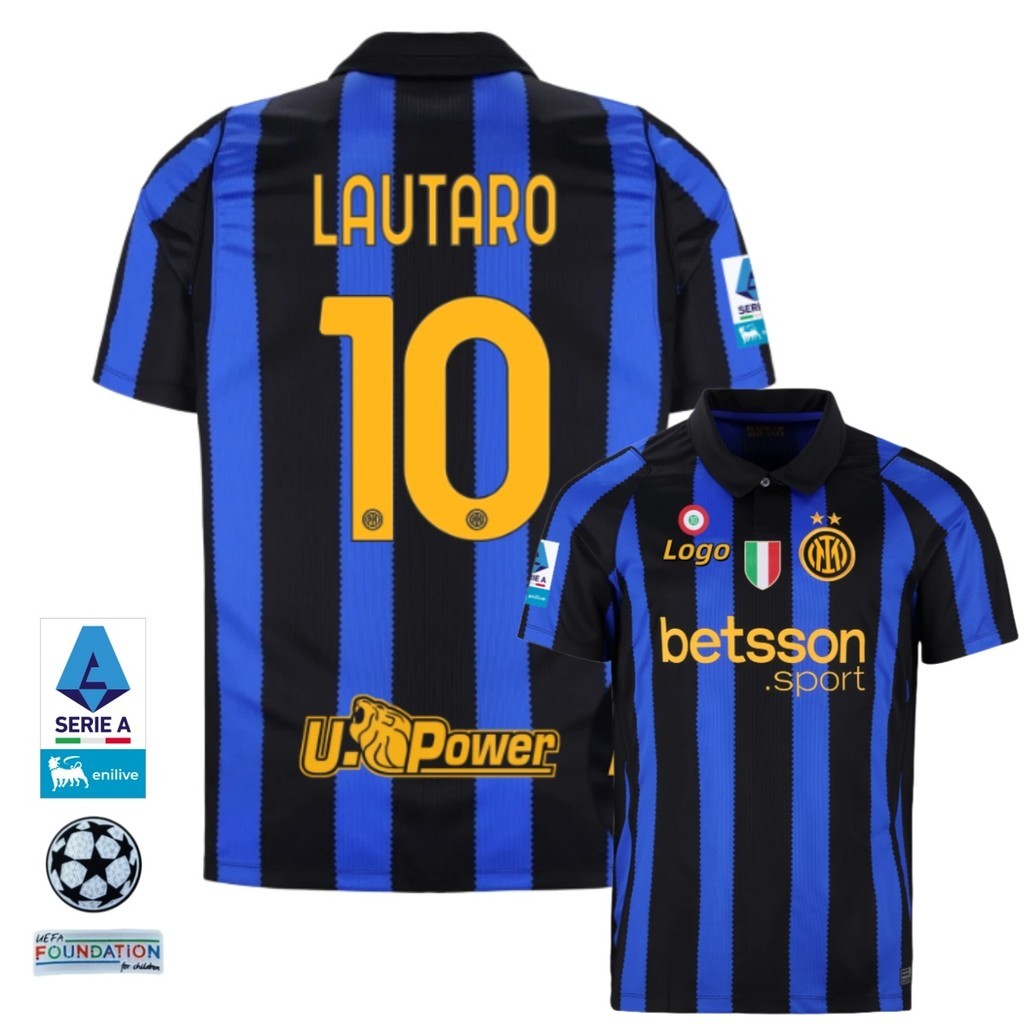 เสื้อฟุตบอลผู้ชายคุณภาพสูง S-4XL สําหรับพัดลมบ้าน Inter Milan ในฤดูกาล 2026/27