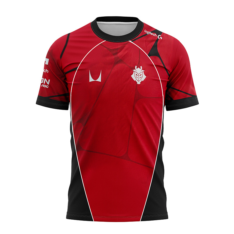 2026 new G2 jersey e-sports CS2 LOL VALORANT men's women's suitable breathable fashion fan official 
