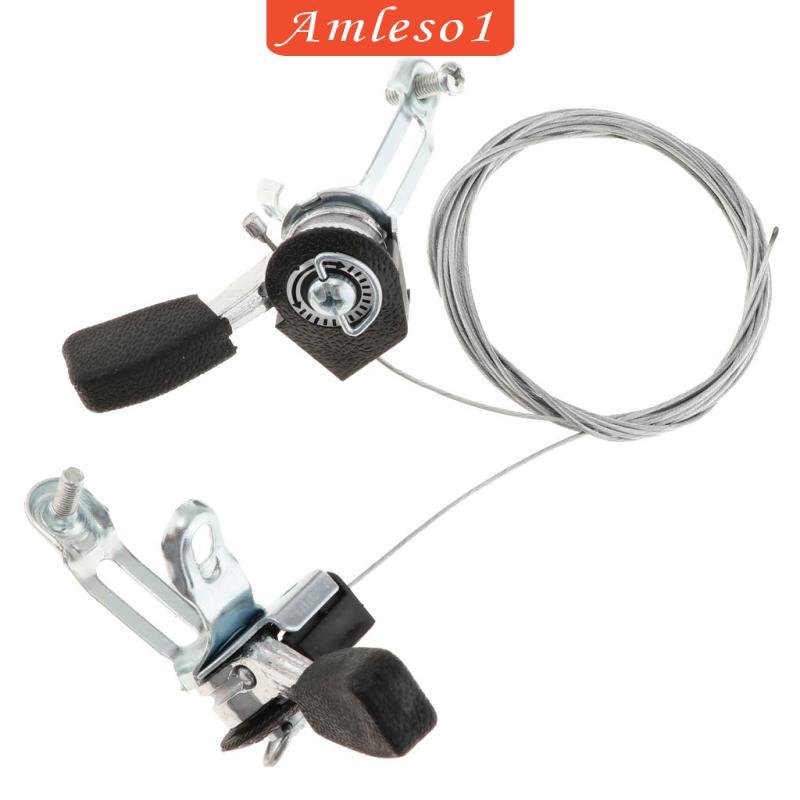 [Amleso1] Thumb Gear Shifter Levers สําหรับพร้อมสายด้านใน 3x6 / 3x7