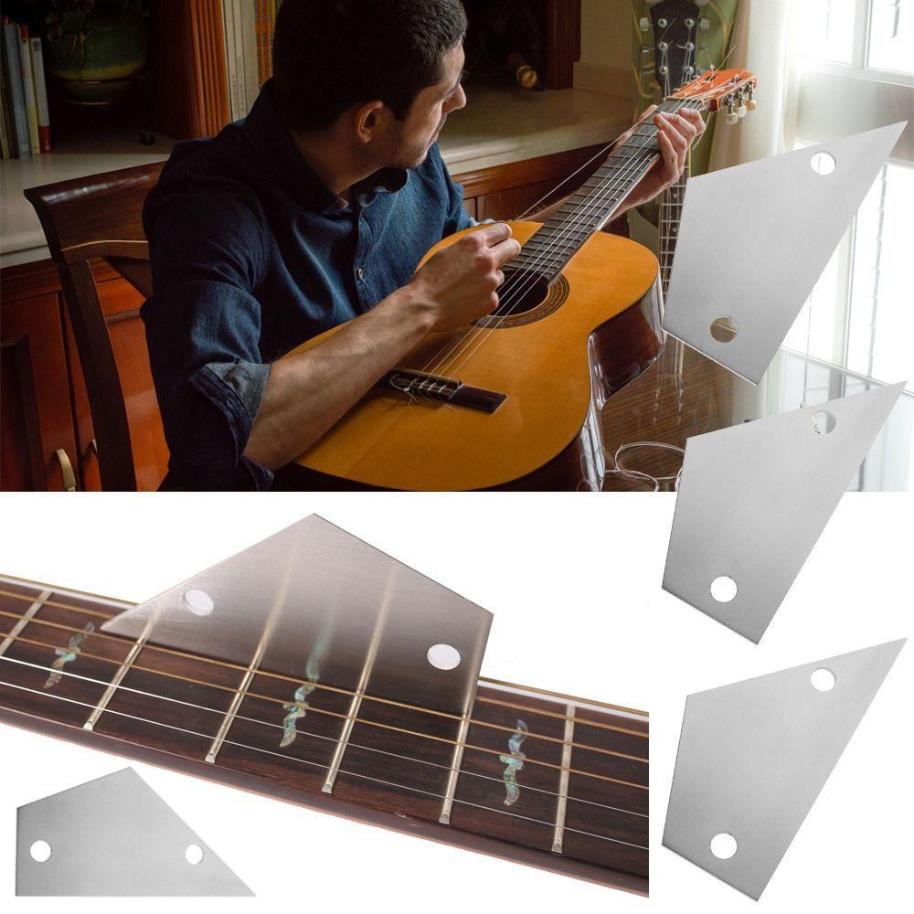 BACKSTAGEEET4FC3 Fret Leveling Tool 9.8*0.25*5 ซม.ไม้บรรทัดวัด Fret Rocker คอ Fingerboard ไม้บรรทัด