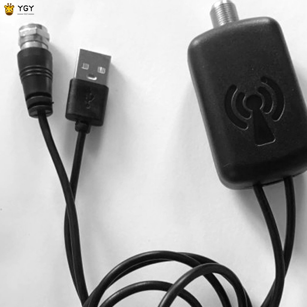 4K HDTV Antenna Amplifier - บูสเตอร์สัญญาณรับสัญญาณสูงเสียงรบกวนต่ําสําหรับทีวี UHD