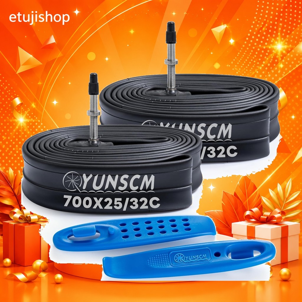 [Direct From Japan etujishop ]YunSCM 2-pack, 700 28c Tubes, Presta Valve 48mm, Best Choice for High 