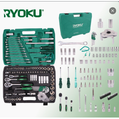 RYOKU R-RATCHETS-121B ชุดประแจลูกบิด/ไขควง ใช้งานหลากหลาย ครบครันในชุดเดียว