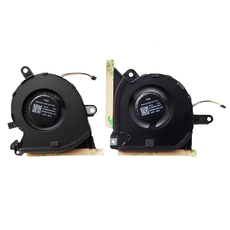 แล็ปท็อปใหม่ CPU GPU Cooler พัดลมสําหรับ Asus ROG Flow X13 GV302 GV302XU GV302XV 13NR0EN0T05011 13NR