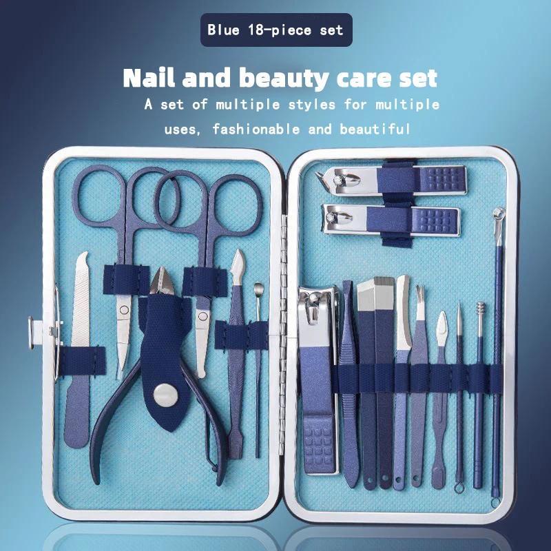 Nail Clipper Set, Home Slanted Nail Clippers, Ear Picks, Dead Skin Clippers, Paronychia