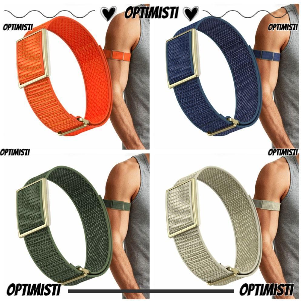 OPTIMISTI8E Sport Band, 22mm Nylon Fitness Tracker Strap, Adjustable Breathable Loop Design Replacem