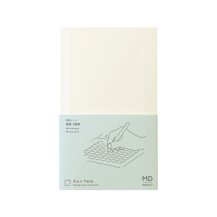 MD Notebook Slim B6 Grid B