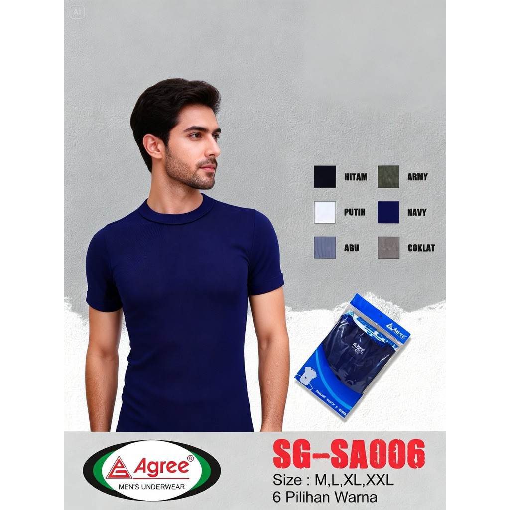 (ML XL) OBLONG AGREE POLOS (SG-SA006)