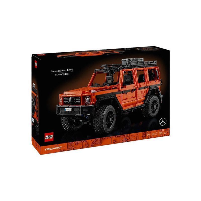 [LEGO] LEGO 42177 Mercedes Benz G500 Mechanical Set Flagship Sports Car Building Blocks [กล่องหลังชิ