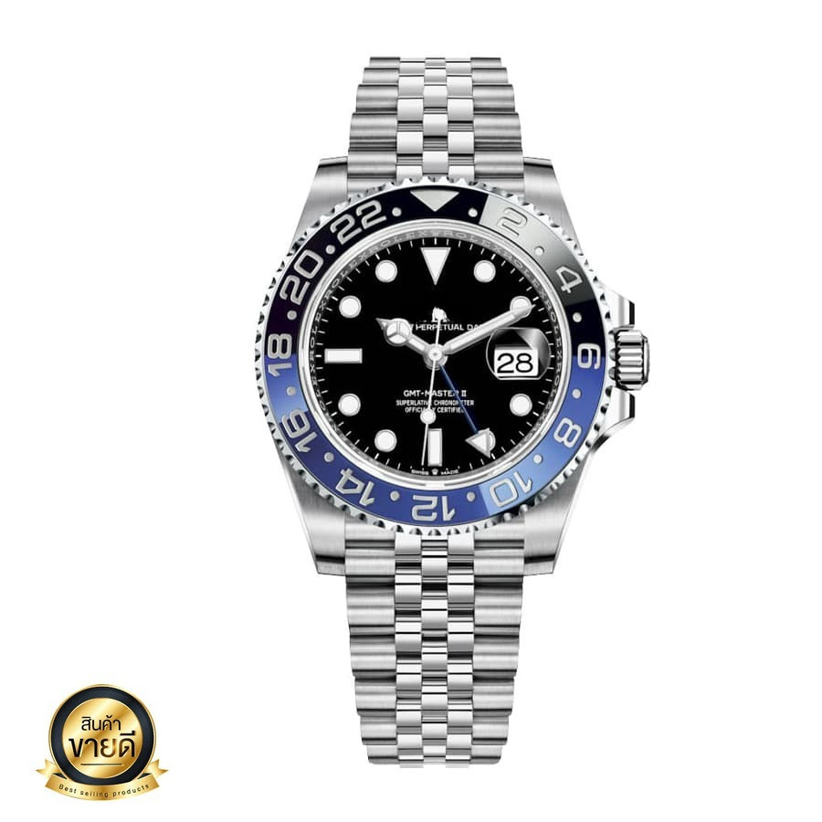 Watch Series Batman Ring Mechanical Watch Blue Black Wrist นาฬิกาอัตโนมัติ