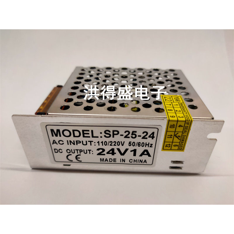 SP-25-24 24V1A Switching Power Supply กล่องไฟ 25W Light Strip Power Supply Transformer 220 ถึง 24v L