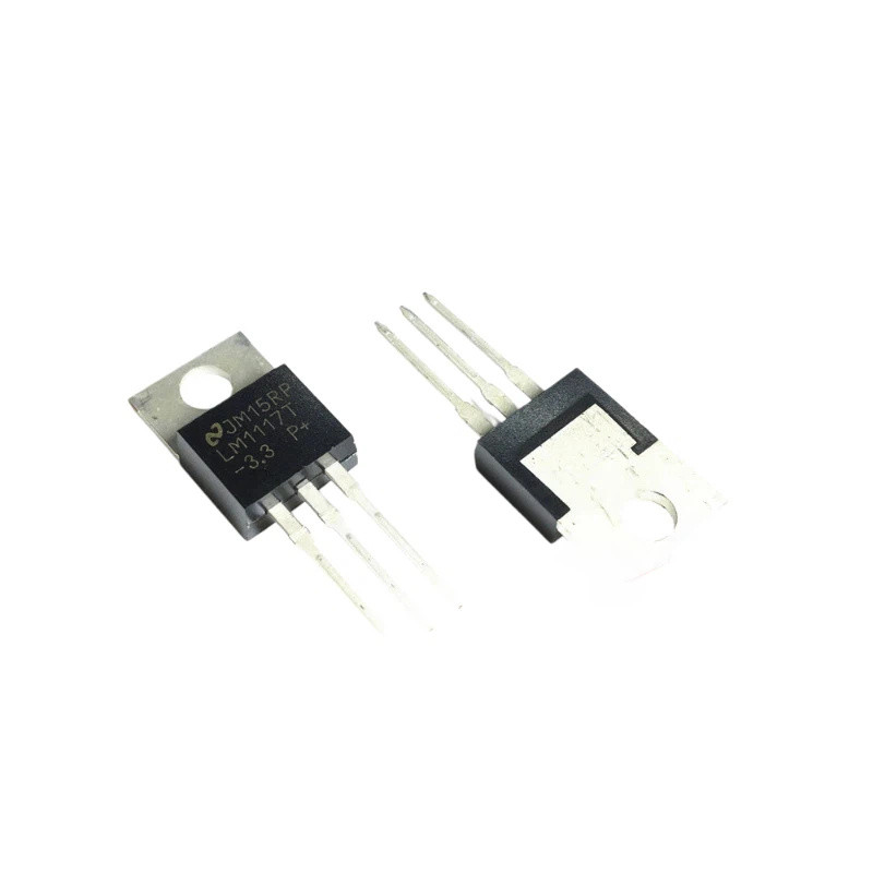 LM1117T-3.3 LM1117-3.3 3.3V In-Line TO-220 Linear/Voltage Regulator ชิป