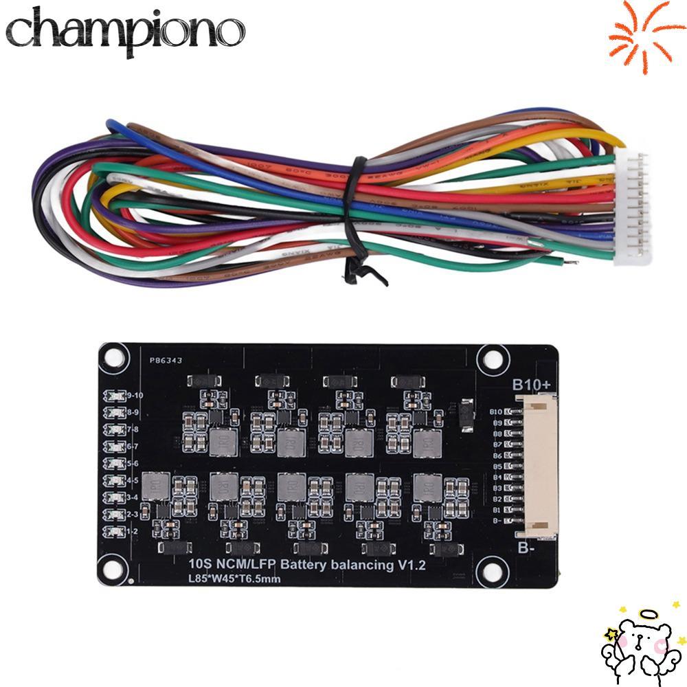 CHAMPIONO 10S แบตเตอรี่ Balancer, แบตเตอรี่อัตโนมัติแบบเหนี่ยวนํา Active Equalizer, 1.2A ความต้านทาน
