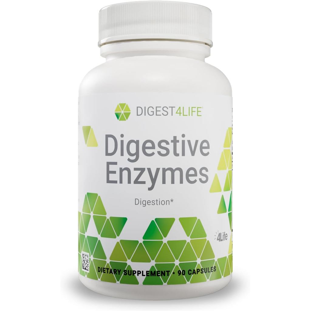 4Life Digest4Life Digestive Enzymes Gut Support อาหารเสริม 90 แคปซูล