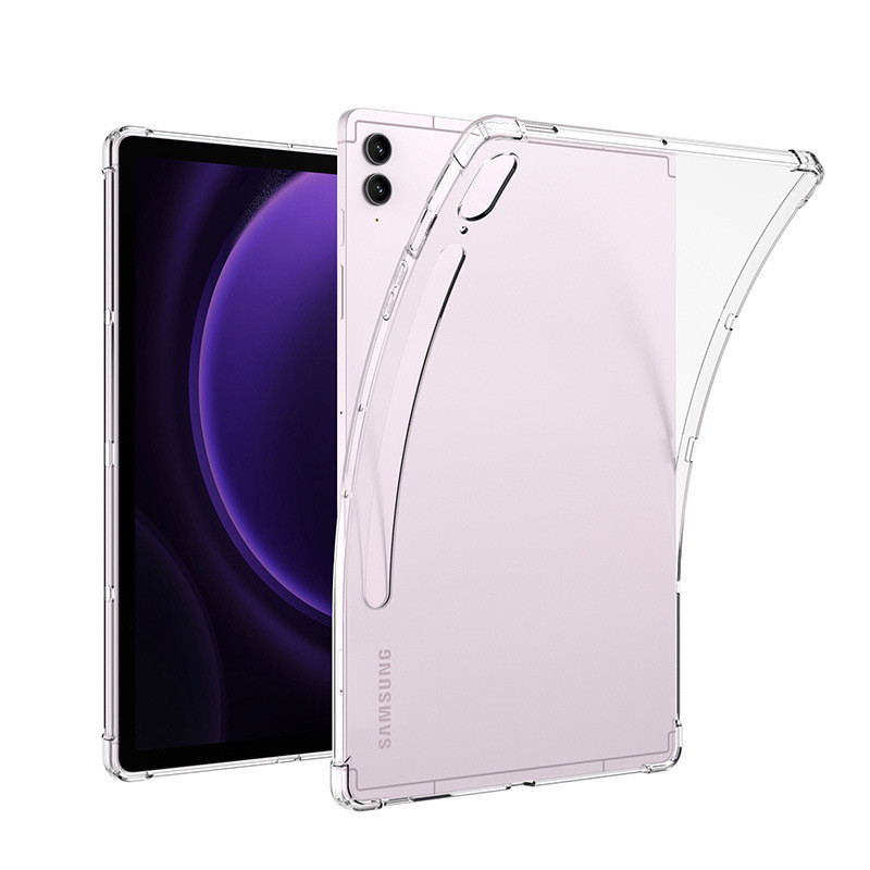 เหมาะสําหรับ Samsung S9FE แท็บเล็ตป้องกันกรณีถุงลมนิรภัยสี่มุมกันกระแทกโปร่งใส S9FE + X510 X616 2026