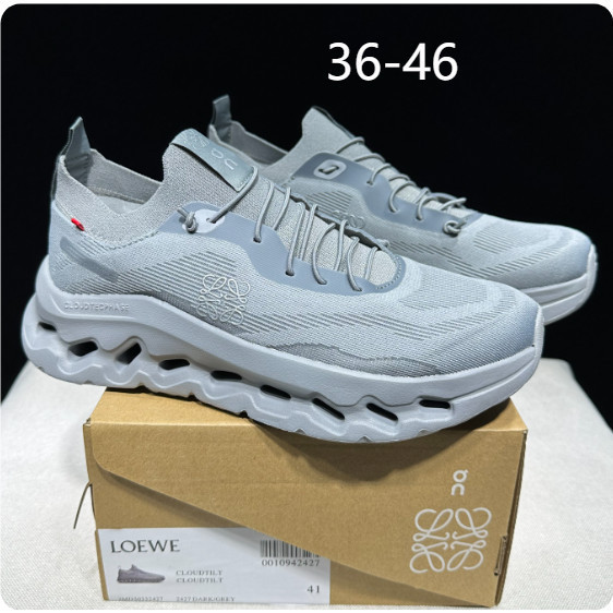 Y0C3 I6N4 บน x LO/E/WE Cloudtrack รอบ Toe Lace-Up ผู้ชายผู้หญิงรองเท้าวิ่ง Low-Top Casual รองเท้า T5