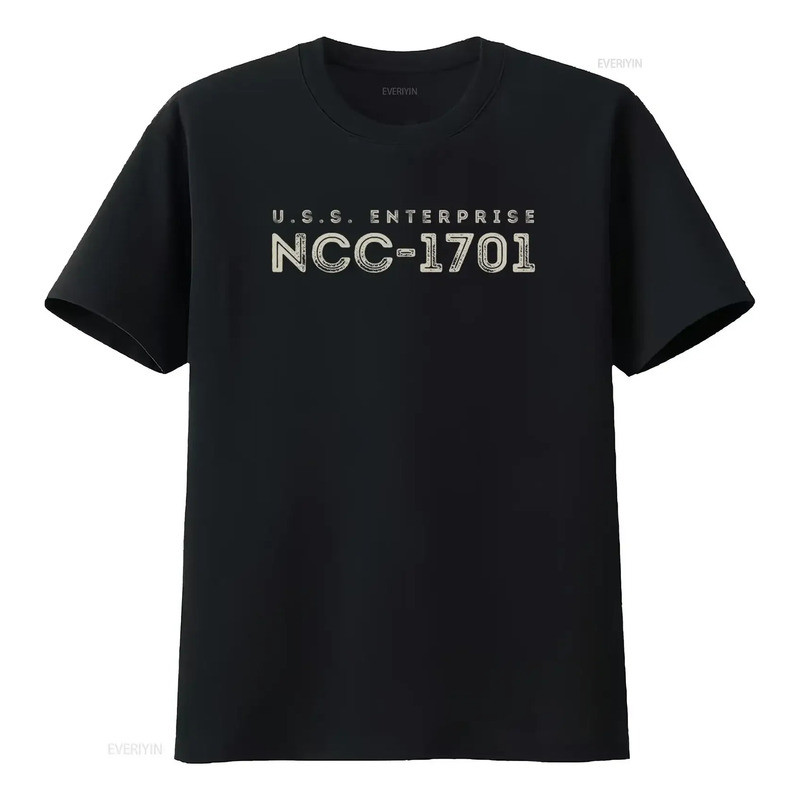 Uss Enterprise Ncc 1701 Classic Sci Fi เสื้อยืดผู้ชาย
