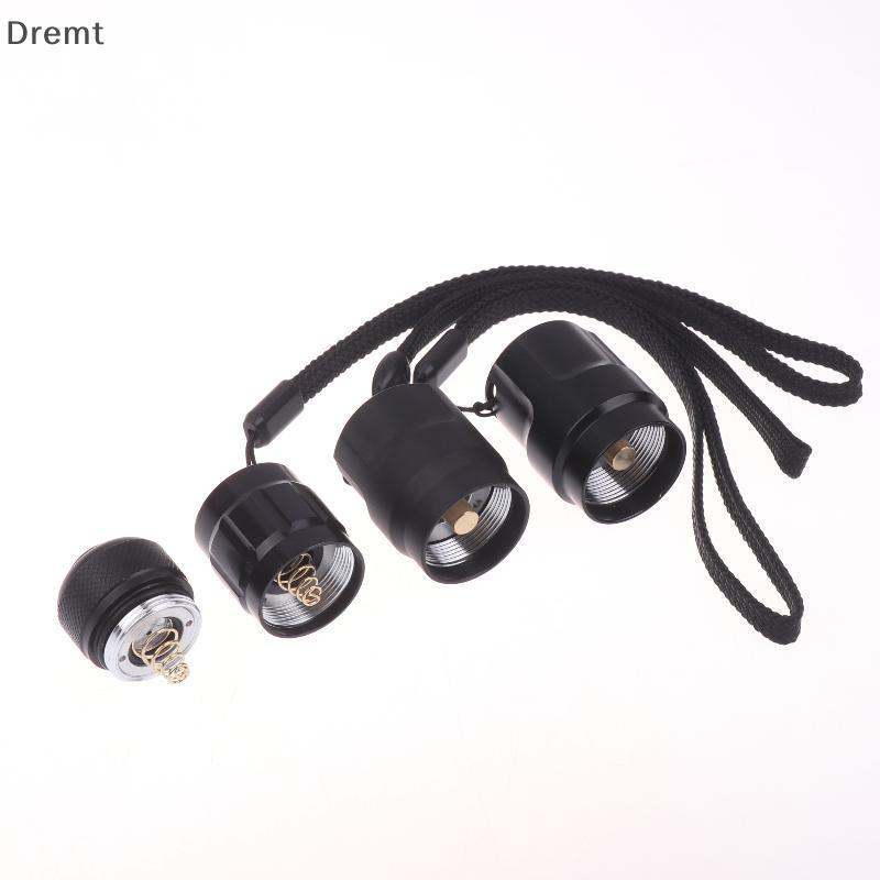 Dremt 501 502 C8 C12 ไฟฉาย LED ปุ่มสวิทช์กรณีหางโมดูลไฟฉายเปลี่ยนชิ้นส่วน DIY อะไหล่ซ่อม mt