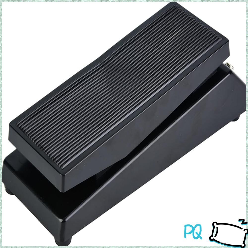 PQ Guitar Wah Pedal, Foot Control PP + Metal Wah Effect Pedal, Classic Stereo Black Color Multi Wah 