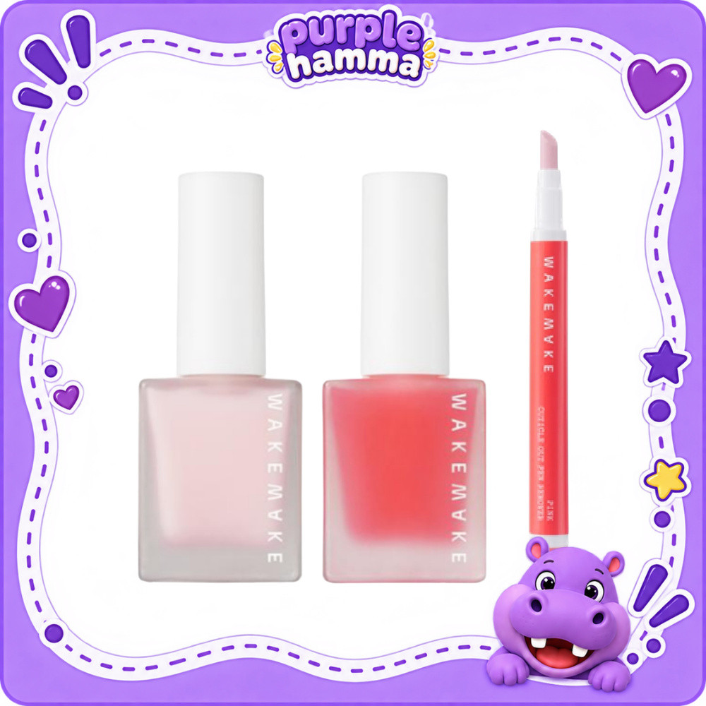 Wakemake Pink Cuticle Pen & Nail Strengthener 8ml