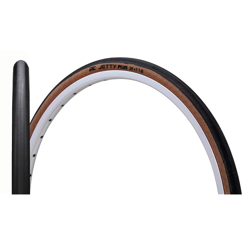 IRC TIRE Bicycle Tire JETTY PLUS, WO 20 × 1 1/8, Skin Side